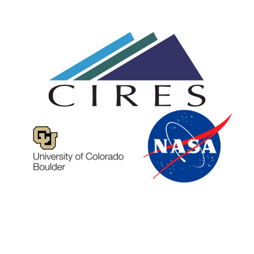 CIRES, CU, NASA logos