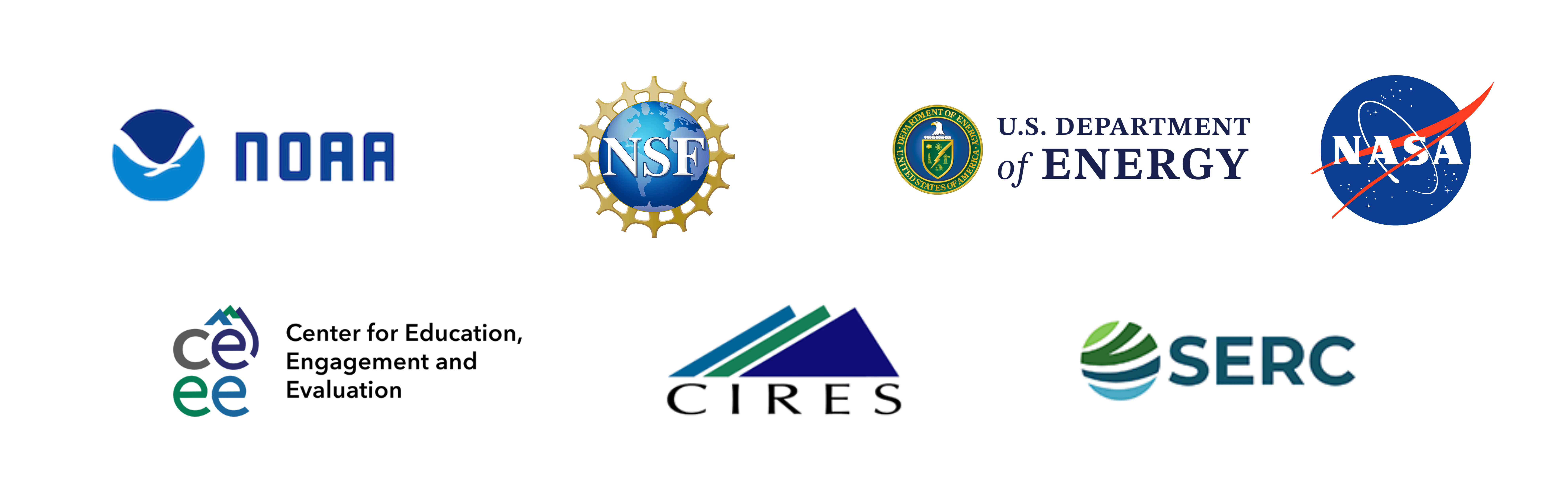 logos of CLEAN funding agencies
