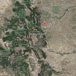 Colorado Satellite Image pinpointing 1678 Humboldt Street. 