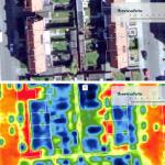 Infrared Data Sheet of a neighborhood. 