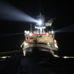 Polarstern at night 