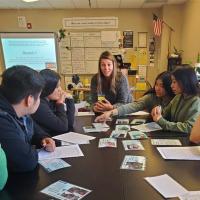 HEART Force students learning about the program 
