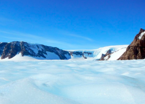 Blue Ice Area in East Antarctica