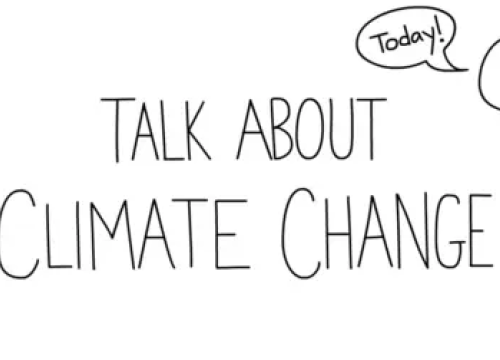 Talk About Climate Change Today Graphic from CLEAN Resource "Have the Talk: Climate Conversations"