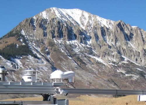 Field site in the East River Watershed