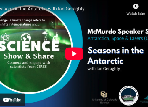 McMurdo Speaker Series 