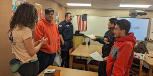 HEART Force Program teaching session in classroom
