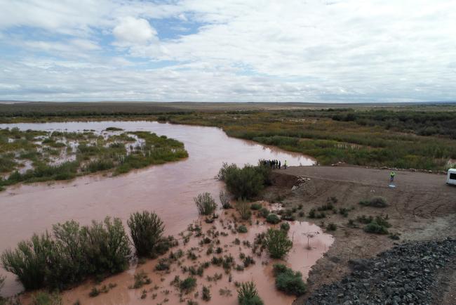 Image of Little Colorado River Flood by Los Angeles District USACE