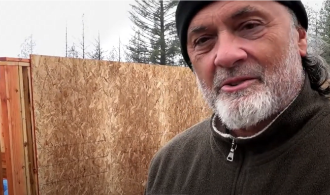wildfire survivor speaks about his experience